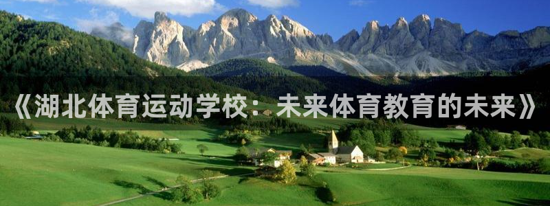 MK体育官方正版app官方：《湖北体育运动学校：未来